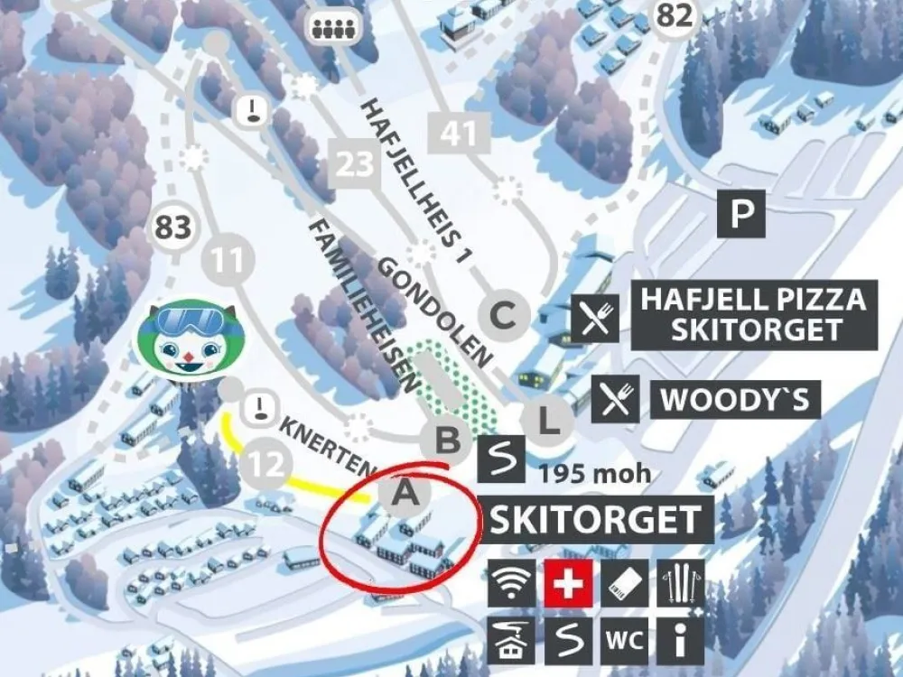 Hafjelltunet Apartments 4 - 8 beds